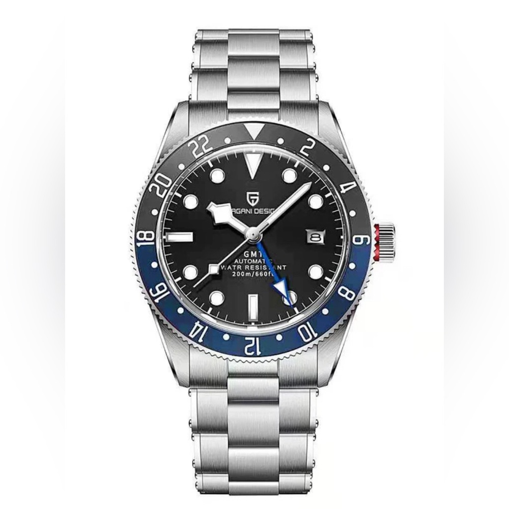 Pagani Design Black Bay GMT Men's Automatic Mechanical Watch